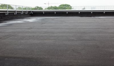 Completed Flat Roof Installation